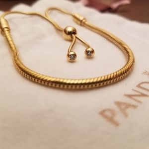 Pandora Moments Snake Chain Slider